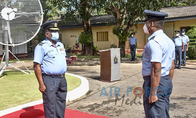 CHANGE OF COMMAND AT THE ELECTRONIC & TELECOMMUNICATION ENGINEERING WING, RATMALANA