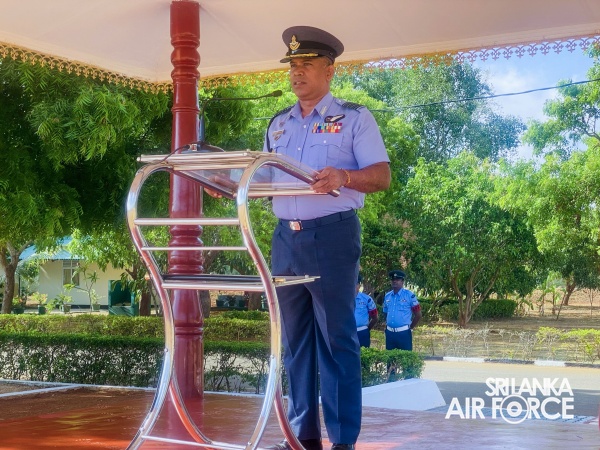 CHANGE OF COMMAND AT SLAF STATION PALALY