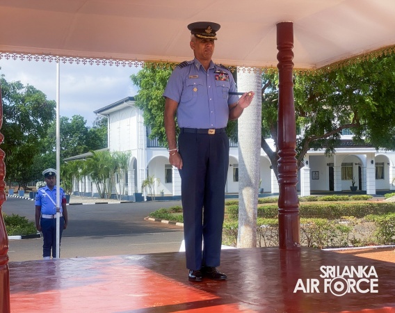 CHANGE OF COMMAND AT SLAF STATION PALALY