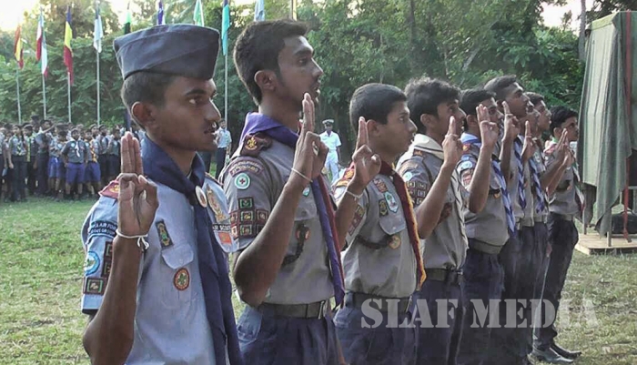 Air
Scouts Shine at the 51st Colombo Camporee 2017