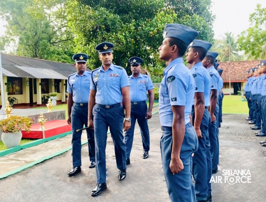 NO 43 COLOUR WING SLAF BASE KATUNAYAKE CELEBRATES 24TH ANNIVERSARY