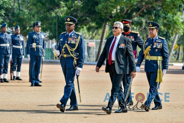 NO 5 AND 6 SQUADRONS HONOURED WITH THE PRESIDENT'S COLOUR