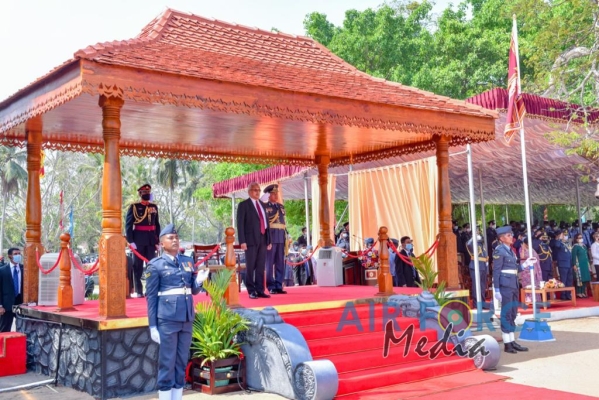 NO 5 AND 6 SQUADRONS HONOURED WITH THE PRESIDENT'S COLOUR