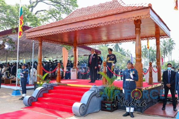 NO 5 AND 6 SQUADRONS HONOURED WITH THE PRESIDENT'S COLOUR