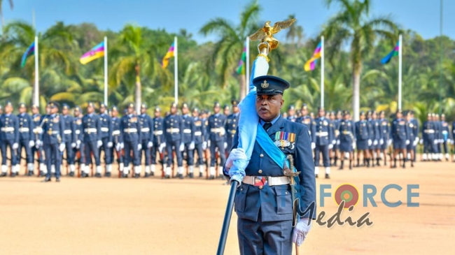 NO 5 AND 6 SQUADRONS HONOURED WITH THE PRESIDENT'S COLOUR