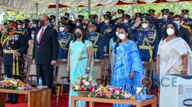 NO 5 AND 6 SQUADRONS HONOURED WITH THE PRESIDENT'S COLOUR
