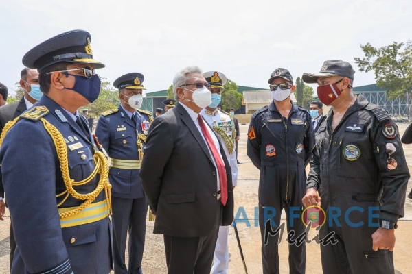 NO 5 AND 6 SQUADRONS HONOURED WITH THE PRESIDENT'S COLOUR