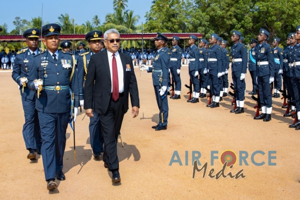 NO 5 AND 6 SQUADRONS HONOURED WITH THE PRESIDENT'S COLOUR