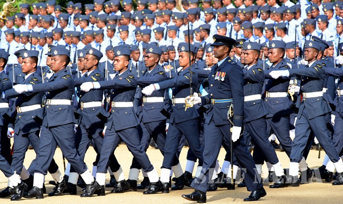 SLAF Combat Training School Diyatalawa Honoured With President's Colour
