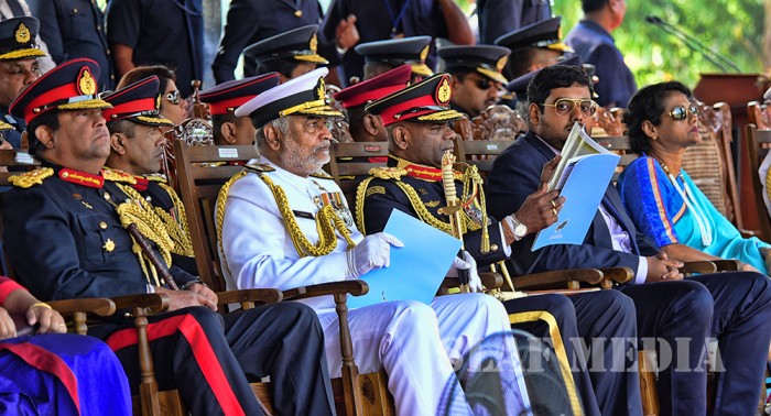 SLAF Combat Training School Diyatalawa Honoured With President's Colour