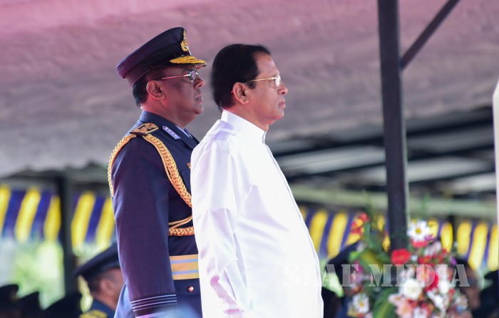 SLAF Combat Training School Diyatalawa Honoured With President's Colour