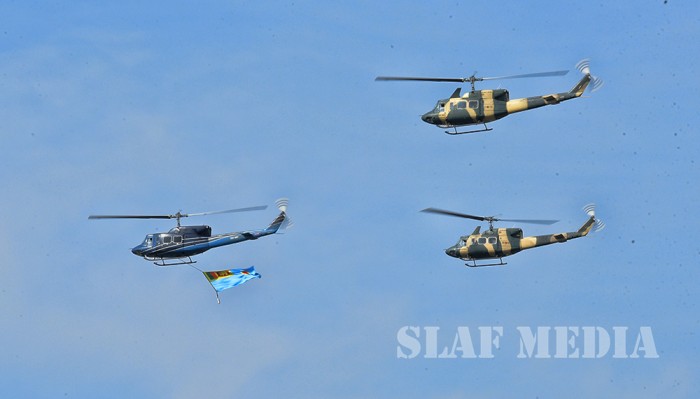 SLAF Combat Training School Diyatalawa Honoured With President's Colour