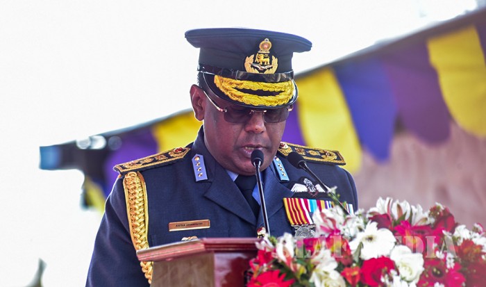 SLAF Combat Training School Diyatalawa Honoured With President's Colour