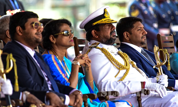 SLAF Combat Training School Diyatalawa Honoured With President's Colour
