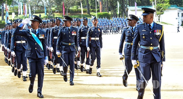 SLAF Combat Training School Diyatalawa Honoured With President's Colour