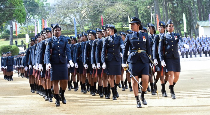 SLAF Combat Training School Diyatalawa Honoured With President's Colour