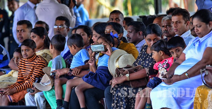 SLAF Combat Training School Diyatalawa Honoured With President's Colour