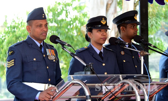 SLAF Combat Training School Diyatalawa Honoured With President's Colour