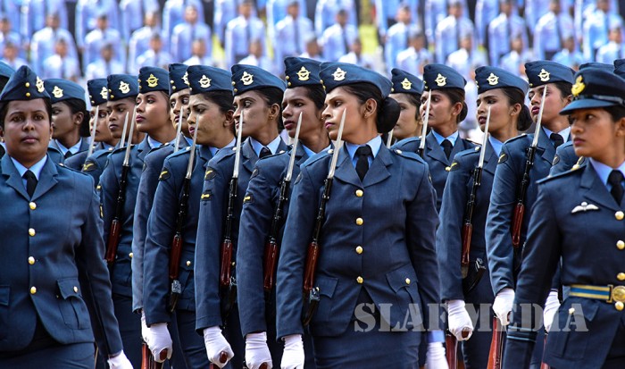 SLAF Combat Training School Diyatalawa Honoured With President's Colour
