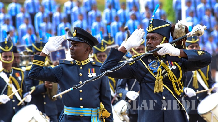SLAF Combat Training School Diyatalawa Honoured With President's Colour