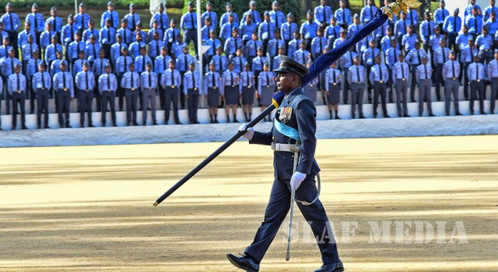 SLAF Combat Training School Diyatalawa Honoured With President's Colour