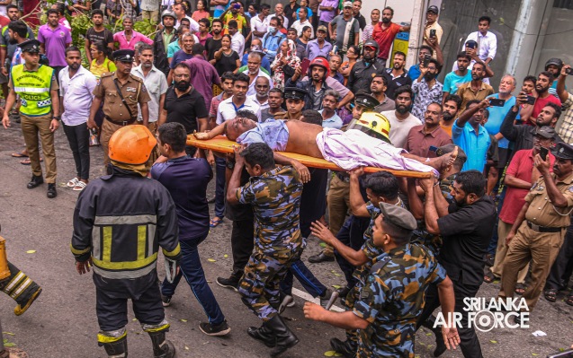 SLAF EXECUTES RESCUE MISSIONS AMID TRAGEDY