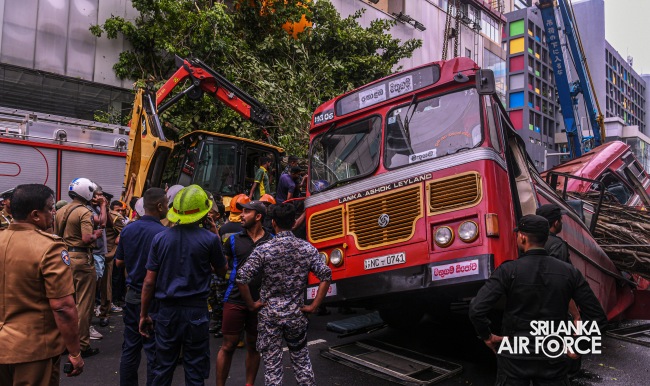 SLAF EXECUTES RESCUE MISSIONS AMID TRAGEDY