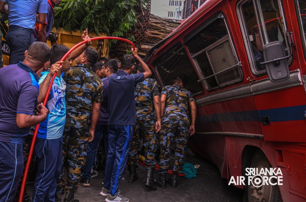 SLAF EXECUTES RESCUE MISSIONS AMID TRAGEDY