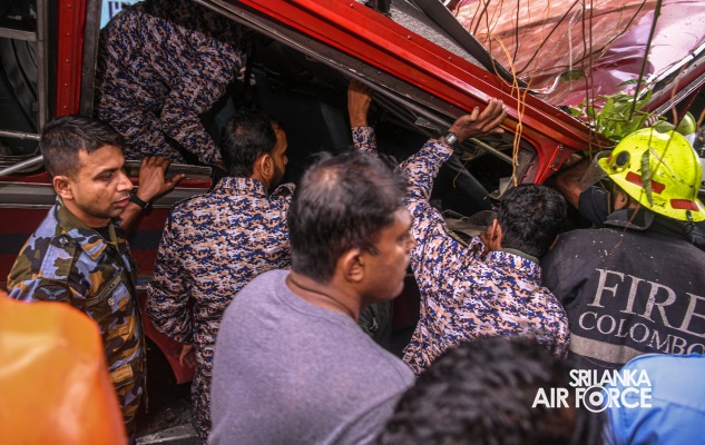 SLAF EXECUTES RESCUE MISSIONS AMID TRAGEDY