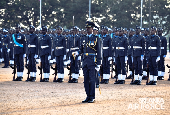 SUNSET
COMMISSIONING PARADE AT SLAF ACADEMY CHINA BAY