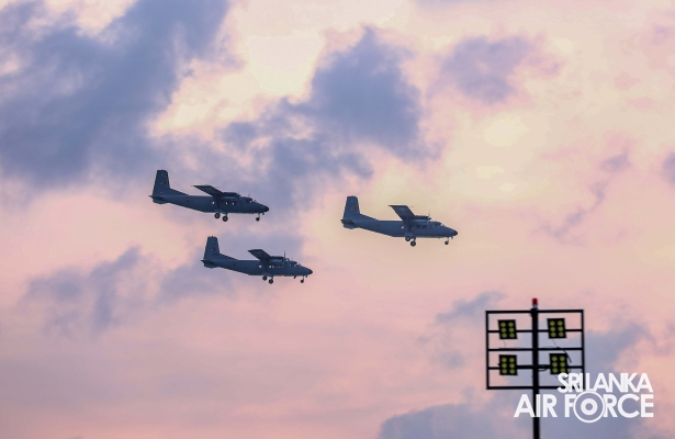 SUNSET
COMMISSIONING PARADE AT SLAF ACADEMY CHINA BAY