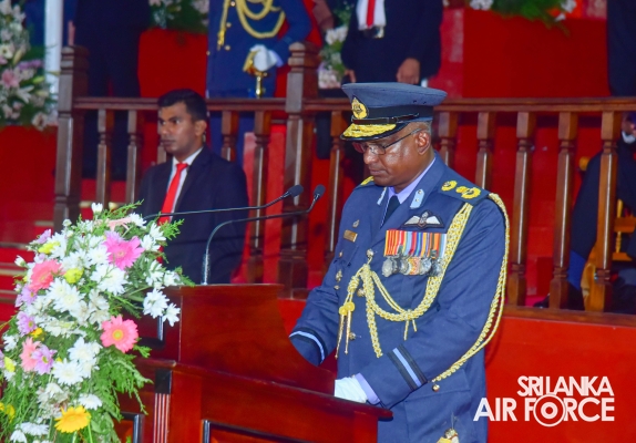 SUNSET
COMMISSIONING PARADE AT SLAF ACADEMY CHINA BAY