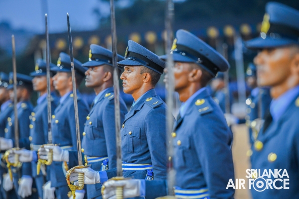 SUNSET
COMMISSIONING PARADE AT SLAF ACADEMY CHINA BAY