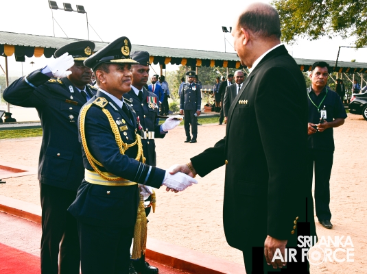 SUNSET
COMMISSIONING PARADE AT SLAF ACADEMY CHINA BAY