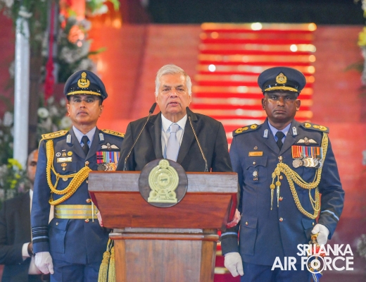 SUNSET
COMMISSIONING PARADE AT SLAF ACADEMY CHINA BAY