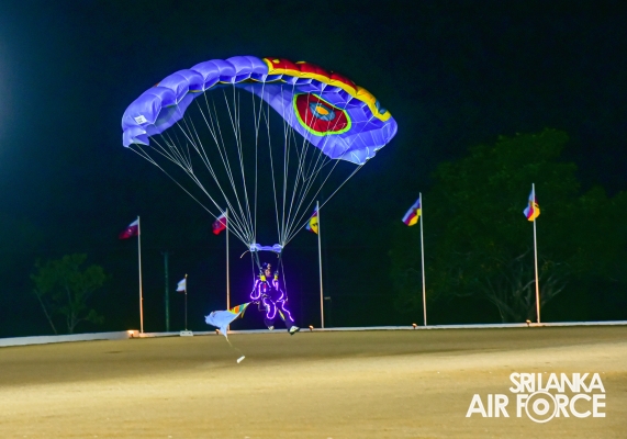 SUNSET
COMMISSIONING PARADE AT SLAF ACADEMY CHINA BAY