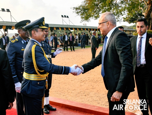 SUNSET
COMMISSIONING PARADE AT SLAF ACADEMY CHINA BAY