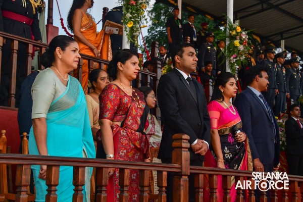 SUNSET
COMMISSIONING PARADE AT SLAF ACADEMY CHINA BAY