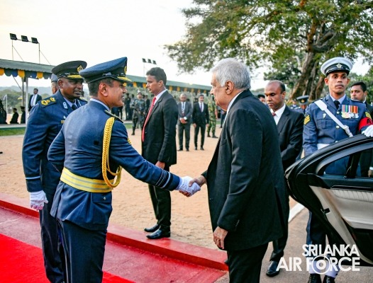 SUNSET
COMMISSIONING PARADE AT SLAF ACADEMY CHINA BAY