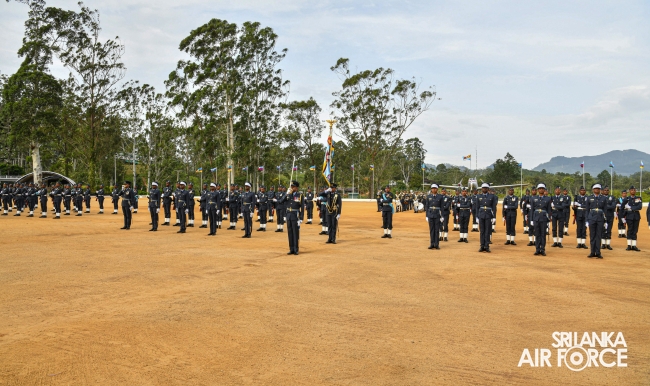 SLAF CELEBRATES COMMISSIONING OF NEW OFFICERS AT SLAF COMBAT TRAINING SCHOOL, DIYATALAWA