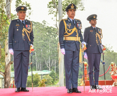 SLAF CELEBRATES COMMISSIONING OF NEW OFFICERS AT SLAF COMBAT TRAINING SCHOOL, DIYATALAWA