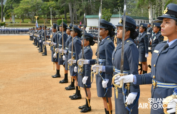 SLAF CELEBRATES COMMISSIONING OF NEW OFFICERS AT SLAF COMBAT TRAINING SCHOOL, DIYATALAWA