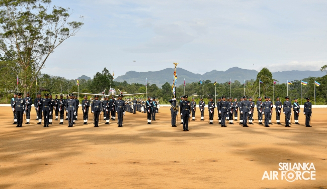 SLAF CELEBRATES COMMISSIONING OF NEW OFFICERS AT SLAF COMBAT TRAINING SCHOOL, DIYATALAWA