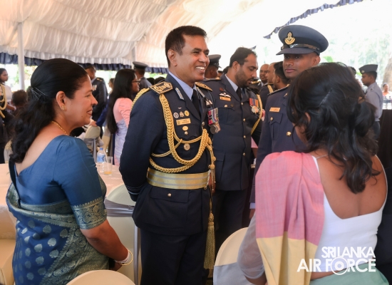 SLAF CELEBRATES COMMISSIONING OF NEW OFFICERS AT SLAF COMBAT TRAINING SCHOOL, DIYATALAWA