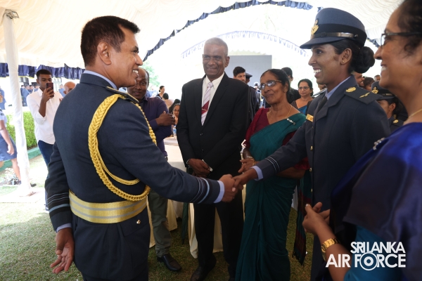 SLAF CELEBRATES COMMISSIONING OF NEW OFFICERS AT SLAF COMBAT TRAINING SCHOOL, DIYATALAWA