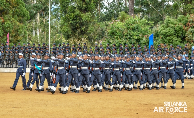 SLAF CELEBRATES COMMISSIONING OF NEW OFFICERS AT SLAF COMBAT TRAINING SCHOOL, DIYATALAWA