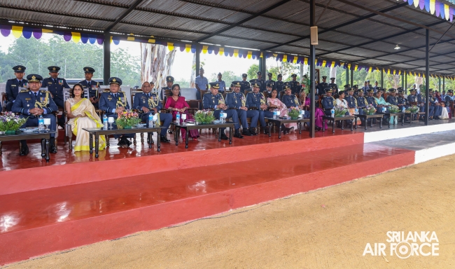 SLAF CELEBRATES COMMISSIONING OF NEW OFFICERS AT SLAF COMBAT TRAINING SCHOOL, DIYATALAWA
