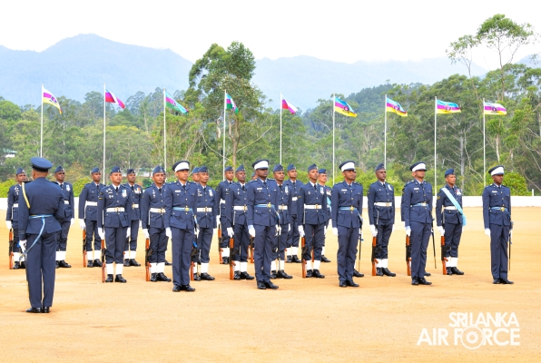 SLAF CELEBRATES COMMISSIONING OF NEW OFFICERS AT SLAF COMBAT TRAINING SCHOOL, DIYATALAWA