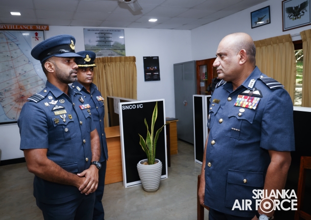 ANNUAL COMMANDER’S INSPECTION AT SLAF STATION MIRIGAMA