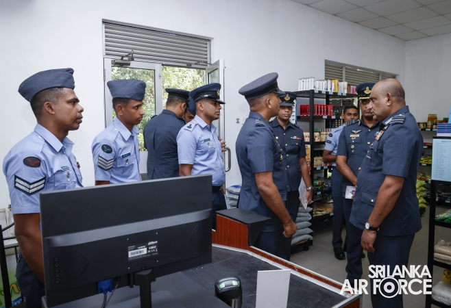 ANNUAL COMMANDER’S INSPECTION AT SLAF STATION MIRIGAMA
